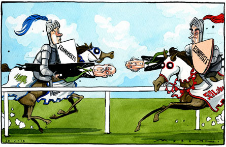 George Osborne Caricature. George Osborne, Jousting,